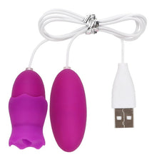Load image into Gallery viewer, OLO Clitoris Stimulator Bullet Tongue Vibrator Vagina Ball Vibrating Egg G spot Oral Licking Nipple Sucker Sex Toys for Women